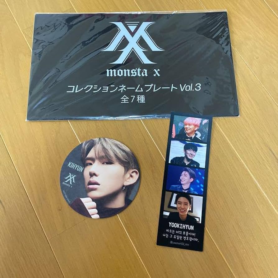 MONSTA X ネームプレート